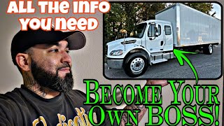 How to start your own box truck business
