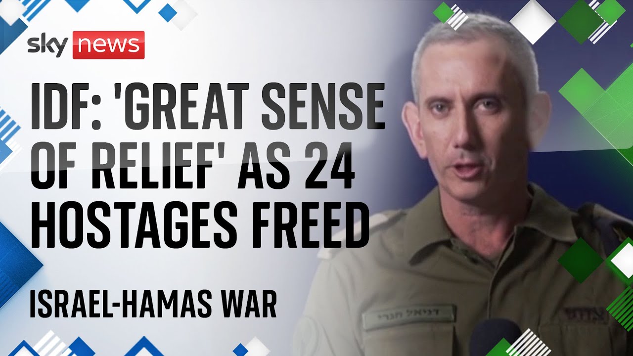 Film backdrop image for IDF: Medical assessment shows 'no risk' to lives of hostages released by Hamas (2023)