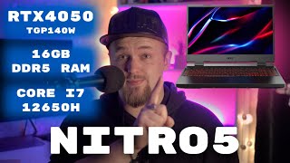 НОУТБУК для GTA 6 | ТОП ЗА СВОЇ ГРОШІ! | Acer Nitro 5 (Core i7-12650H + RTX4050 + 16GB RAM DDR5)