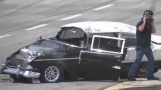 Lucky Guy Walks Away From Insane Drag Race Crash