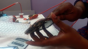 Touch removing of Micromax A110