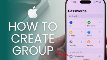 iOS 18: How To Create Group In Passwords App (Password Sharing)