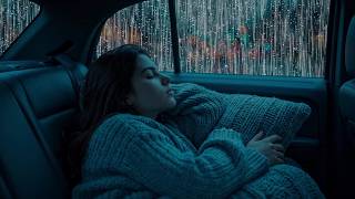 Drift Into Deep Sleep with Heavy Rain and Echoing Thunder Inside a Cozy Car in the Forest