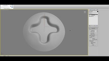 How to model a Screw Head With 3D Studio Max