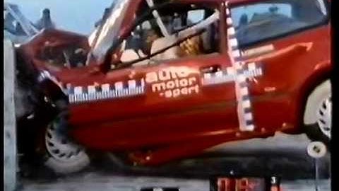 Crash test auto usate