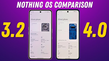 Nothing OS 3.2 vs Nothing OS 4.0 Beta – New Features & UI Changes! 🚀