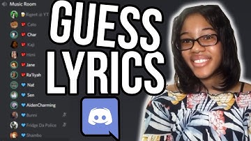 Music Lyric Quiz Challenge (On Discord)