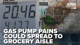 Gas prices spike as Iran conflict continues, household items and groceries soon to follow