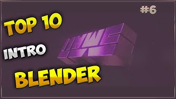 TOP 10 Blender Intro Template #6 + Free Downolad