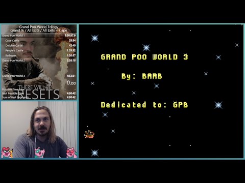 Grand Poo World Trilogy All Exits Speedrun in 4:53:31