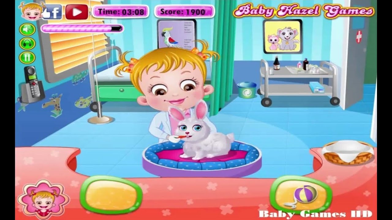 Baby Hazel Pet Doctor Baby Hazel Movie Game YouTube