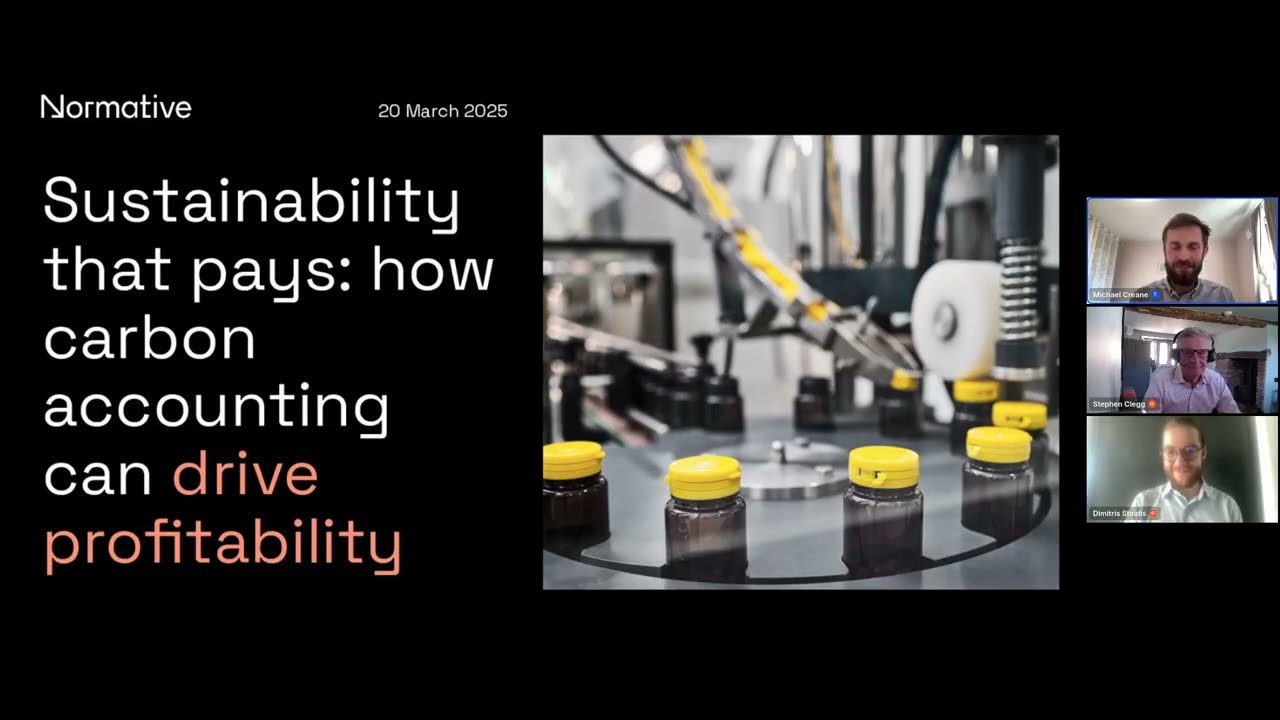 Sustainability that pays: how carbon accounting can drive profitability