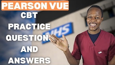 How to Ace Pearson Vue NMC CBT Test #samuelbela 