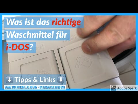 ⭕️ i-DOS - Welches Waschmittel für die BOSCH Waschmaschine