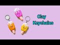 how to make keychains with clay /clay art /clay craft