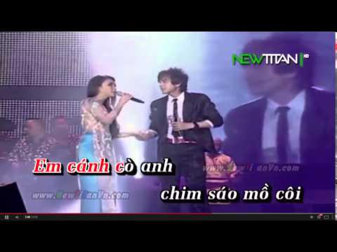 Chim Trắng Mồ Côi karaoke song ca với Hoàng Định