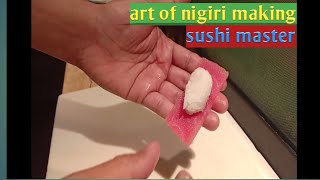 How to make Nigiri Sushi.