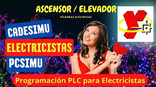 CadeSimu PcSimu Ascensor Elevador Paso a Paso 🚀 Píldoras Eléctricas 🌎 Electricista