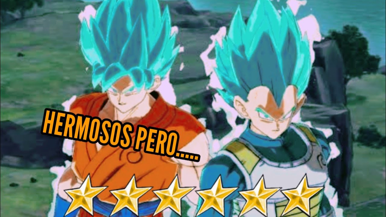 Muy bonitoos peroo...../ showcase a goku y vegeta blue duales