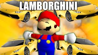 SM64: Mario Steals A Car For Love