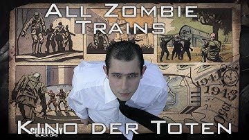 All Rape Trains in Kino der Toten (Run Circles / Looping / Kiting Strategy Guide Tutorial)