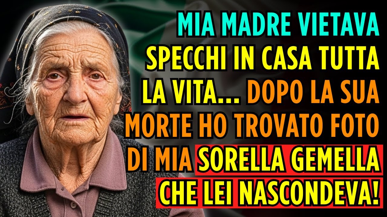 MIA MADRE VIETAVA SPECCHI IN CASA, QUANDO È MORTA HO TROVATO FOTO E SCOPERTO CHE HO UNA GEMELLA
