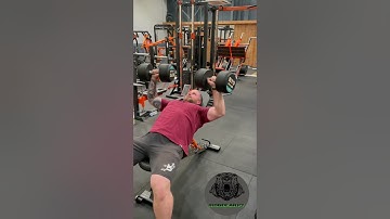Top set and back off on incline dumbbell press