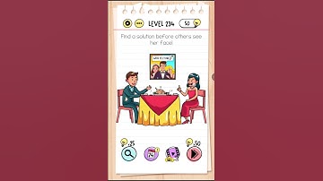 Brain Test Level 234 Walkthrough