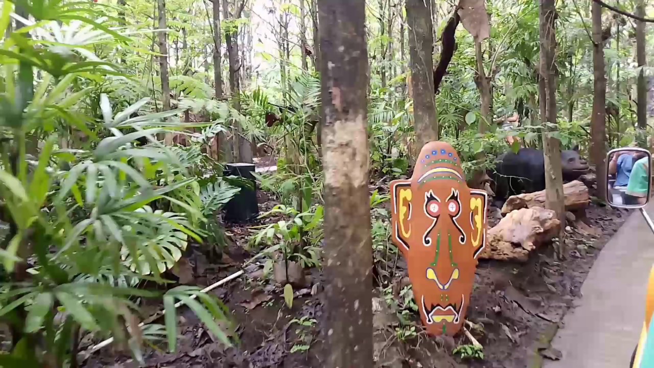 Wisata Eco Green Park Batu Jungle Adventure Youtube