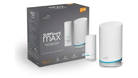 ARRIS Surfboard mAX Tri-Band Wi-Fi 6 Mesh System : Spec/Overview