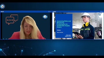 Assessing Risks and Monitoring Performance for Sustainable Supply Chains Webinar