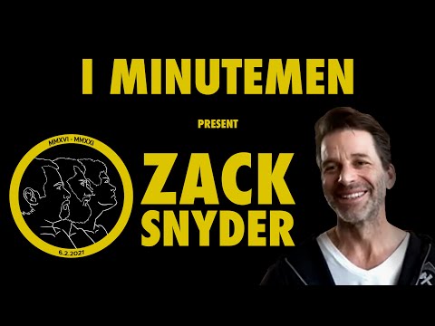 I MINUTEMEN interview ZACK SNYDER - Episode 1