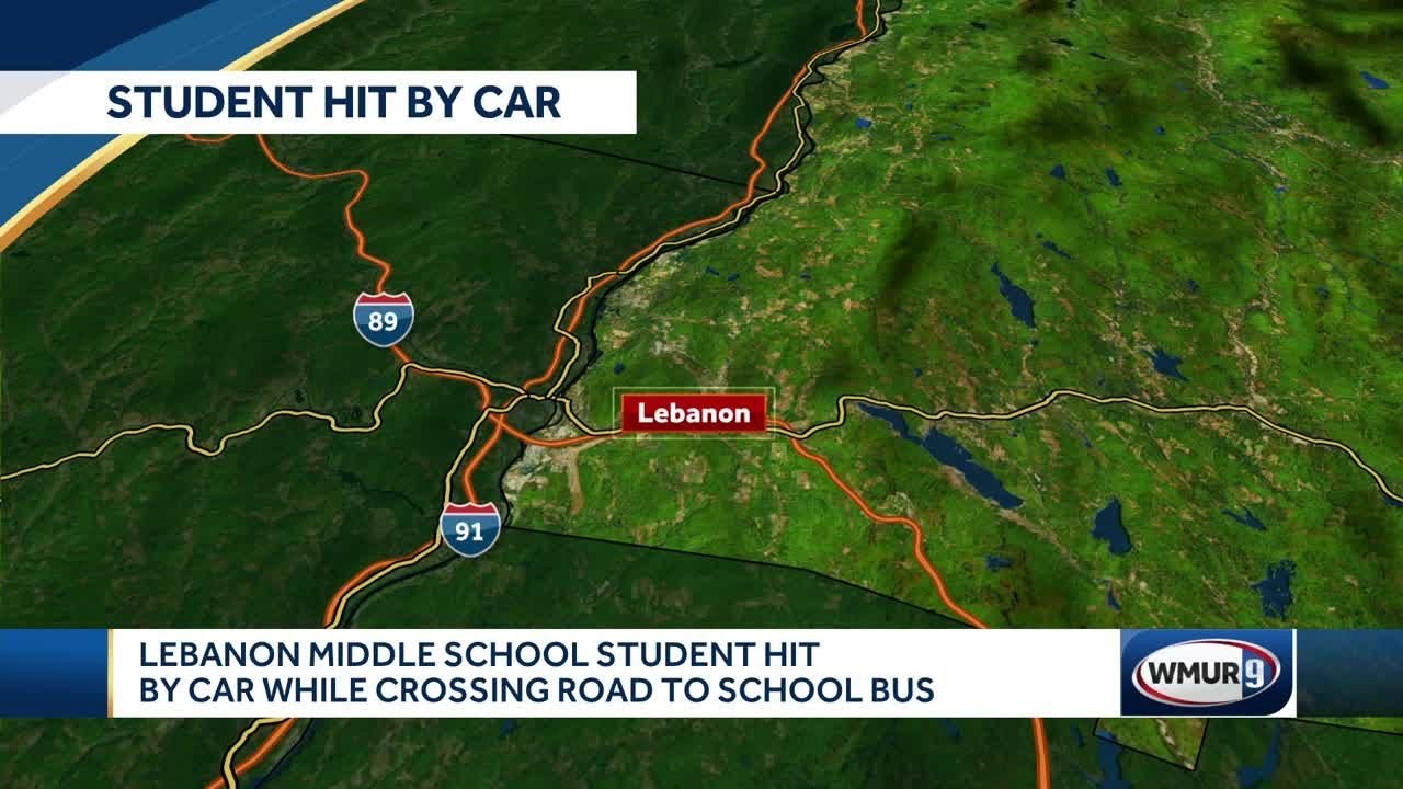 Lebanon student hit by car while crossing street for school bus, police ...
