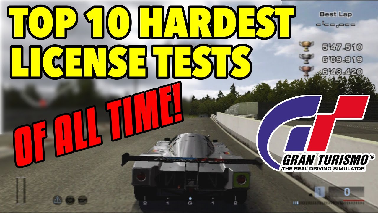 Top 10 Hardest License Tests In Gran Turismo History
