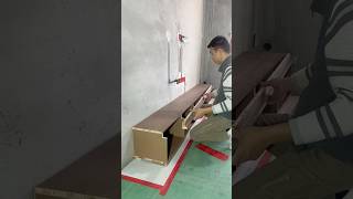 TV Unit Cabinet Installation | Clean & Modern Setup #kitchen