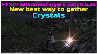 FFXIV shadowbringers patch 5.X New best way to gathering  crystals