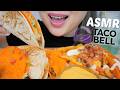 ASMR Doritos Cheesy Gordita, Doritos Beef Tacos, and Supreme Nacho Fries *NO TALKING EATING SOUNDS