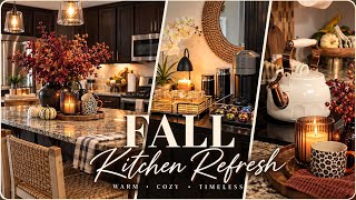 Creating a Warm & Cozy Fall Kitchen 🍂 | Simple Decorating Ideas