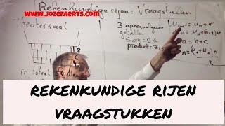 Vraagstukken Rekenkundige Rijen