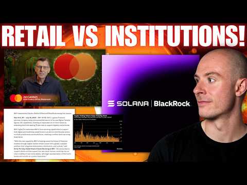 MasterCard Konfirmasi Masa Depan Kripto! BlackRock x Solana! BNY Bawa ke Level Selanjutnya. Ritel...