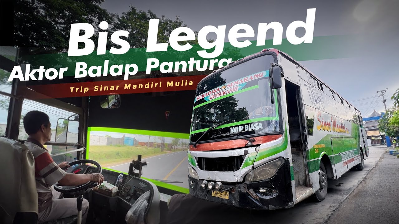 BISNYA KAYA GINI, TAPI MASIH RAME PENUMPANG !! 🤩 - Trip Sinar Mandiri Mulia, Pati-Surabaya