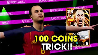 eFootball 2026 Mobile में Bigtime Andrés Iniesta पाने की ट्रिक screenshot 2