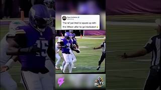 Referee Adrian Hill was about to throw hands with Eric Wilson #nfl #football Referee Adrian Hill was about to throw hands with Eric Wilson #nfl #football