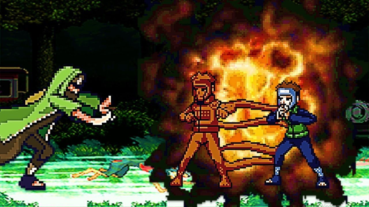 YAMATO VS SHINO | GAME NARUTO MUGEN ANIME V12 PC 2022 | Full 111 Characters