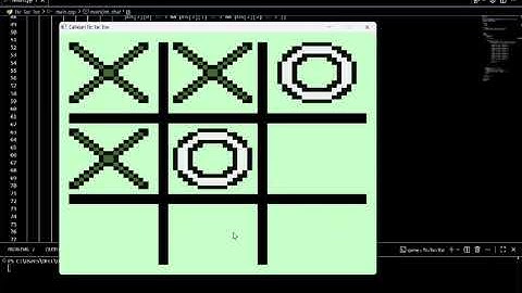 Tic-Tac-Toe C++ SDL2