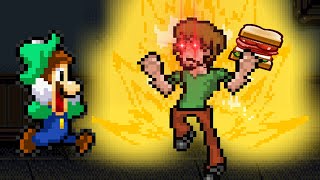 Ultra Instinct Shaggy VS Luigi - Super Mario vs Scooby Doo! screenshot 4