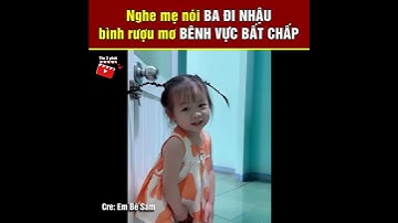 Nghe mẹ nói BA ĐI NHẬU, bình rượu mơ BÊNH BẤT CHẤP một mình chống lại cả nhà vì ba | Tin 3 Phút