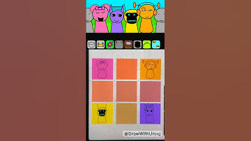 Digital Sprunki But Sprunked Color Mixing 😍 #sprunki #sprunked #colormixing #procreate #incredibox