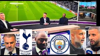 TOTTENHAM VS MAN CITY/PEP,POSTECOGLOU,WALKER,PHILIPS & OWEN'S PRE- MATCH ANALYSIS,BEHIND THE SCENE..