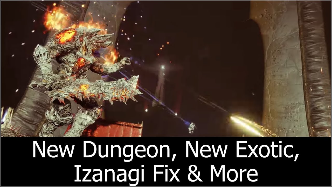 New Dungeon Activity, New Exotic, Izanagi's Burden Fix, Halloween Event & More Destiny 2 Shadowkeep